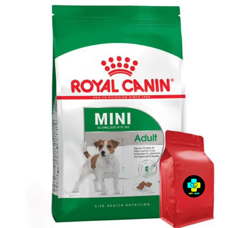 غذای سگ بالغ نژاد کوچک رویال کنین Royal Canin Mini Adult وزن ۱ کیلوگرم (بسته بندی پت پلاس)