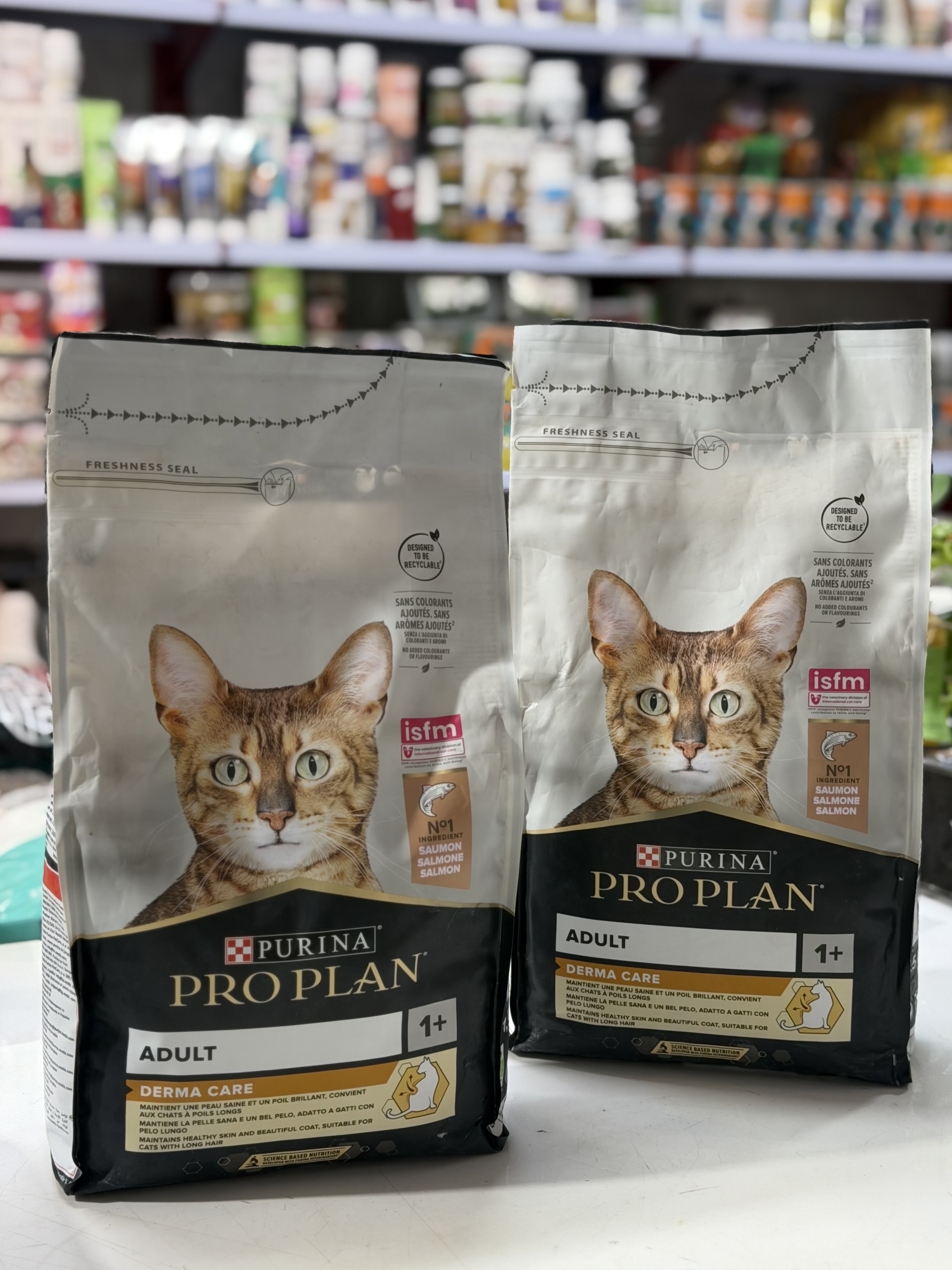 غذای خشک گربه پروپلن مدل ادالت درما کر طعم ماهی سالمون Purina ProPlan Adult Derma Care Salmon