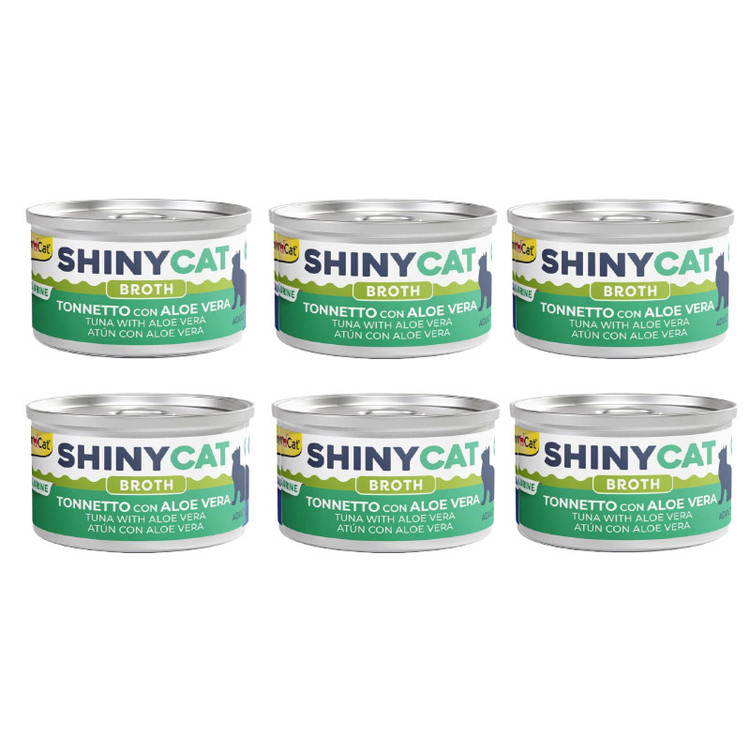 کنسرو غذای گربه بالغ جیم کت مدل Cat Food Chicken Tuna & Aloe Vera in Sauce طعم ماهی تن و آلوئه ورا وزن 70 گرم بسته 6 عددی