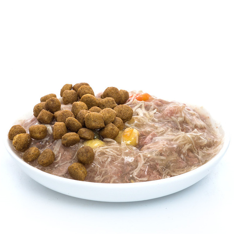 پوچ سگ ونپی مدل گوشت خوک و سبزیجات وزن 80 گرم
