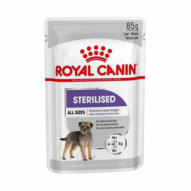پوچ سگ عقیم شده رویال کنین مدل Sterilised وزن 85 گرم