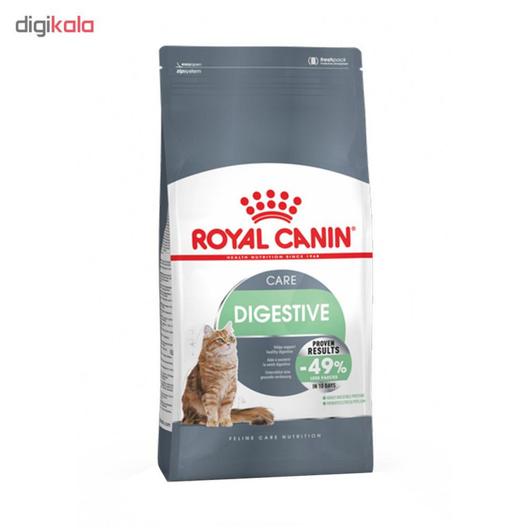 غذای خشک گربه رویال کنین مدل Digestive Care وزن 2 کیلوگرم