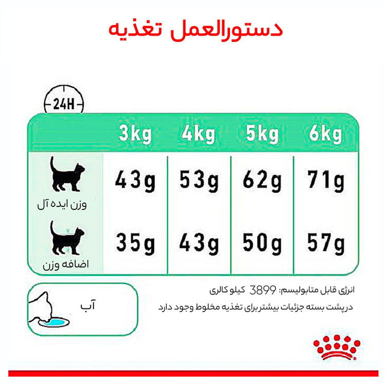 غذای خشک گربه رویال کنین مدل Digestive Care وزن 2 کیلوگرم