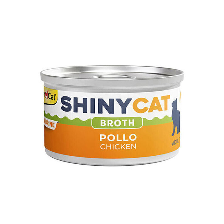 کنسرو غذای گربه بالغ جیم کت مدل Cat Food With Chicken in Sauce طعم مرغ وزن 70 گرم بسته 6 عددی