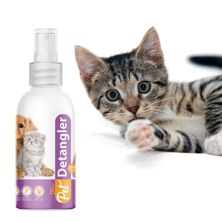 اسپری تقویت کننده موی سگ و گربه دکترپت مدل Detangler Spray حجم 200 میلی لیتر