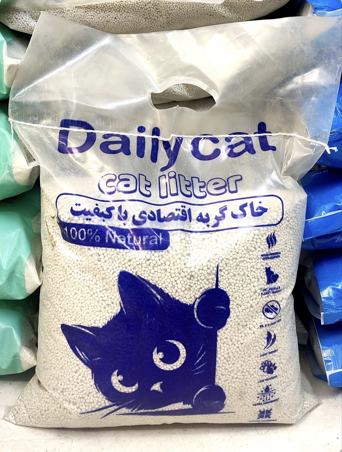 خاک گربه اقتصادی با کیفیت برند دیلی کت Daily Cat (۱۰ لیتری)